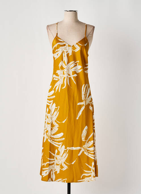 Rochie lungă galben AWARE femeie