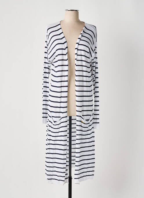 Vestă cu mâneci lungi alb LTB femeie