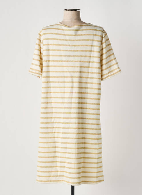 Rochie midi auriu PIECES femeie