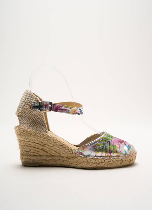 Espadrile argintiu SANTAFE femeie