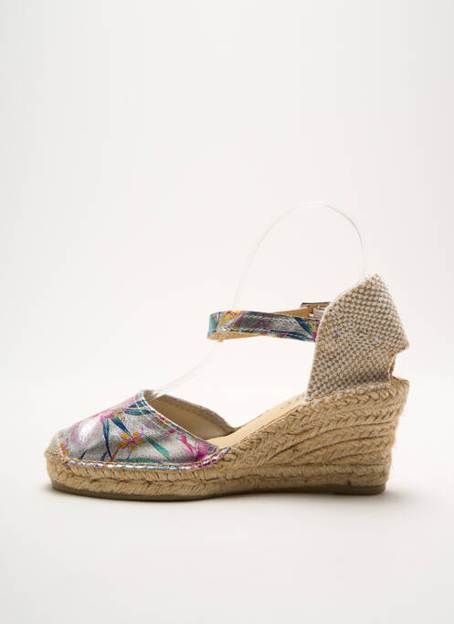 Espadrile argintiu SANTAFE femeie