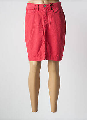 Fustă midi roșu IMPAQT femeie