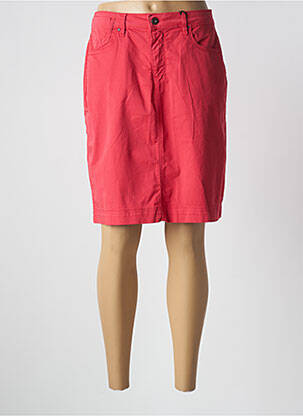 Fustă midi roșu IMPAQT femeie