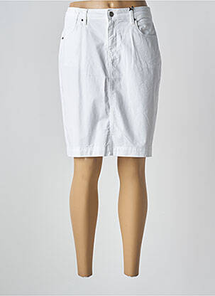 Fustă midi alb IMPAQT femeie