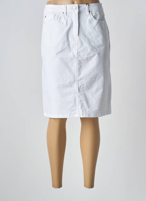 Fustă midi alb IMPAQT femeie