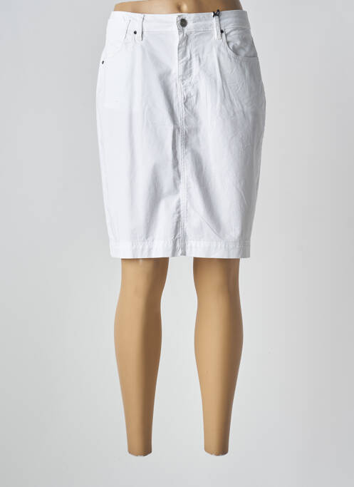 Fustă midi alb IMPAQT femeie