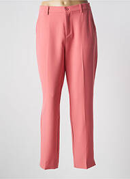 Pantalon 7/8 talie înaltă talie înaltă roz JENSEN femme