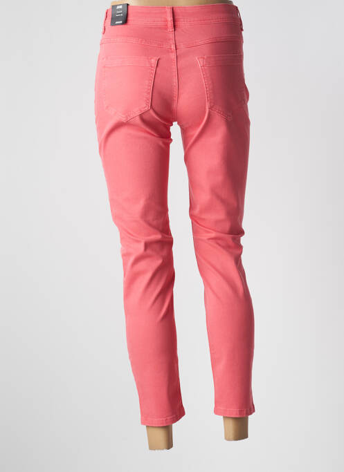 Blugi cu croială slim roz JENSEN femeie