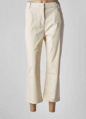 Pantalon trei sferturi bej JULIE GUERLANDE femeie