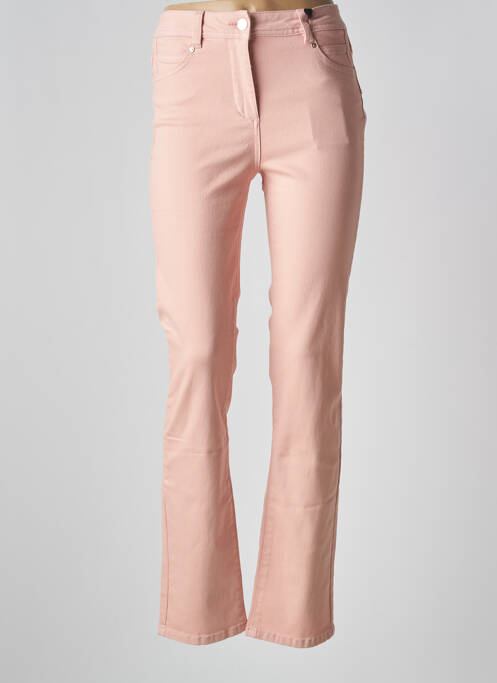 Blugi cu croială slim elasticitate mărime normală roz JULIE GUERLANDE femme