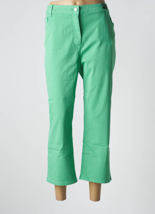 Pantalon trei sferturi verde JULIE GUERLANDE femeie