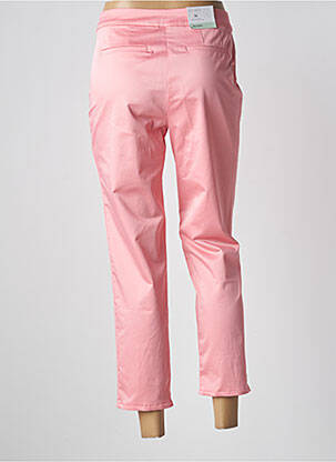 Pantalon 7/8 talie cu cleme mărime normală roz BETTY BARCLAY femeie