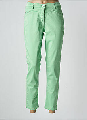 Pantalon slim verde BETTY BARCLAY femeie