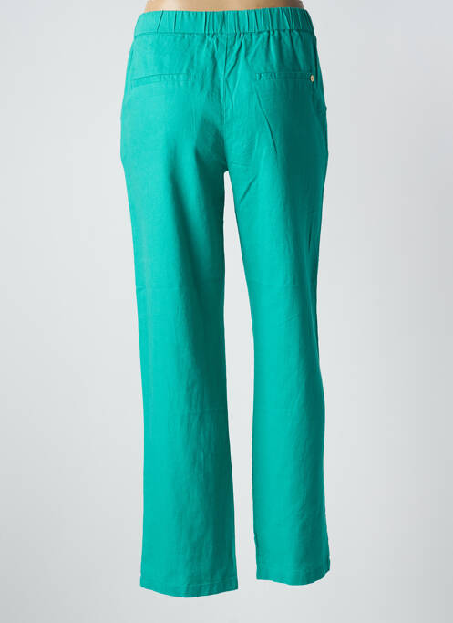 Pantalon drept verde ÉTYMOLOGIE femeie