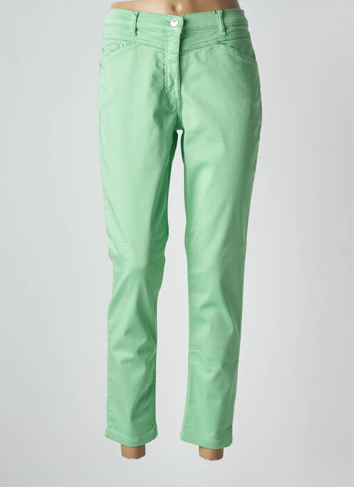 Pantalon slim verde BETTY BARCLAY femeie