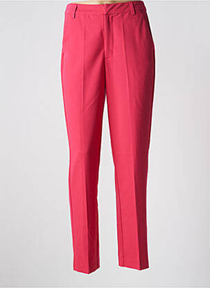 Pantalon slim buzunare roz KAFFE femeie