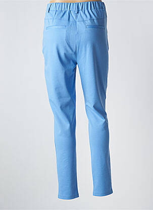 Pantalon slim talie elastică albastru KAFFE femeie