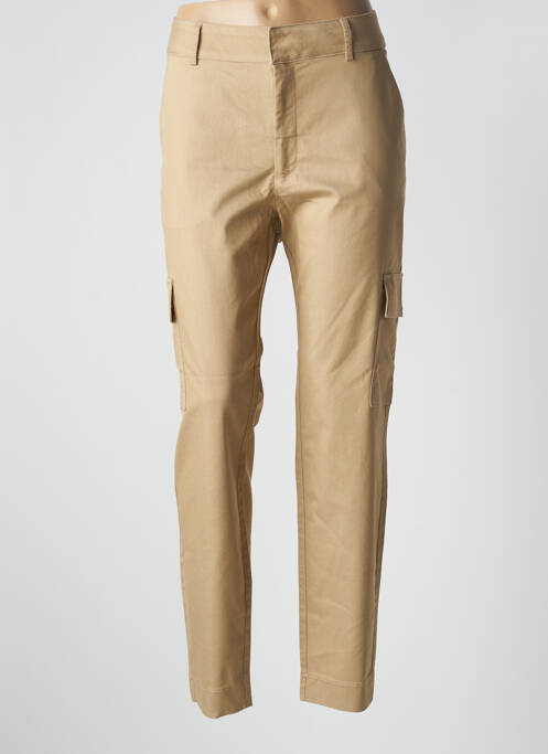 Pantalon drept bej KAFFE femeie