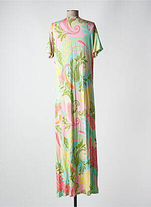 Rochie lungă mâneci scurte mâneci scurte verde BETTY BARCLAY femeie