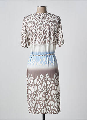 Rochie midi mâneci scurte mâneci scurte alb FRANK WALDER femeie
