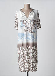 Rochie midi mâneci scurte mâneci scurte alb BETTY BARCLAY femme