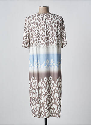 Rochie midi mâneci scurte mâneci scurte alb BETTY BARCLAY femeie