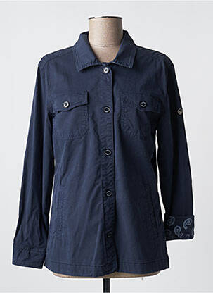 Jachete casual buzunare albastru CONCEPT K femeie