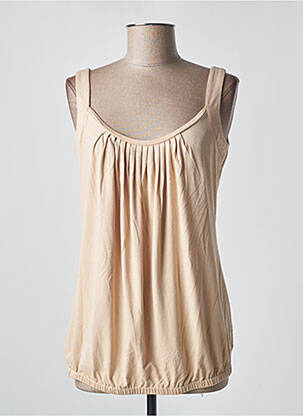 Top bej MARBLE femeie