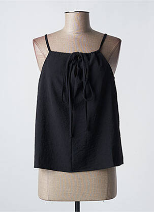 Top negru KAFFE femeie