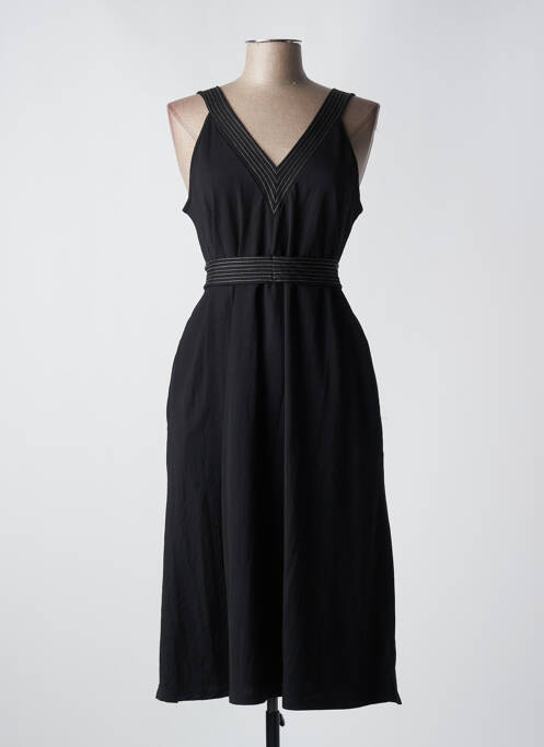 Rochie midi negru SCORZZO femeie