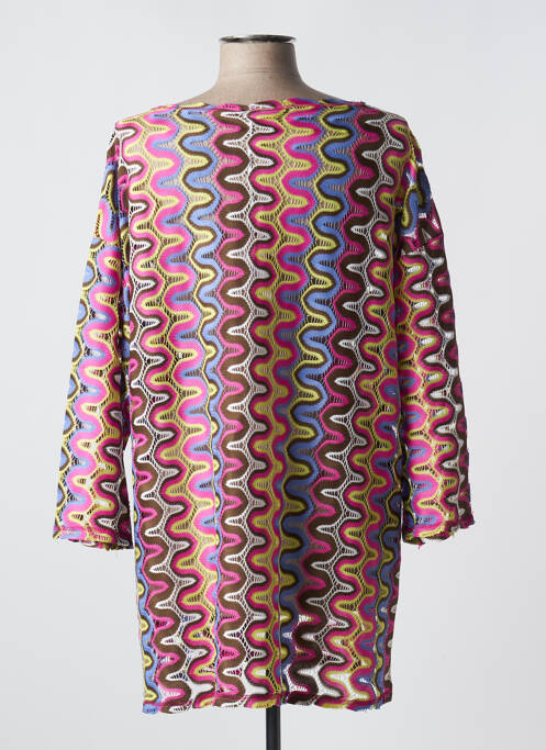 Vestă cu mâneci lungi roz FRANCK ANNA femeie