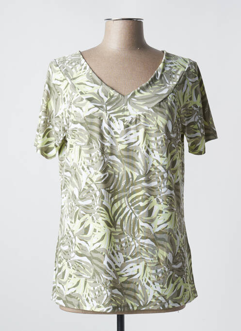 Tricou verde MARBLE femeie