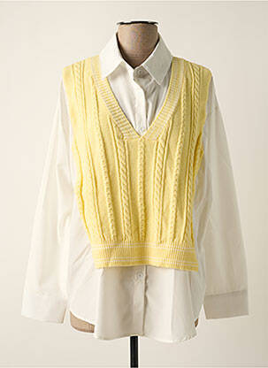 Cămașă galben CHERRY PARIS femeie