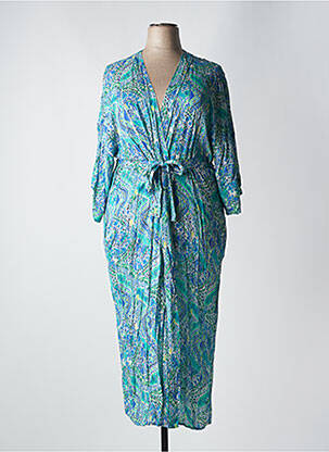 Jachete kimono albastru JULIE GUERLANDE femeie