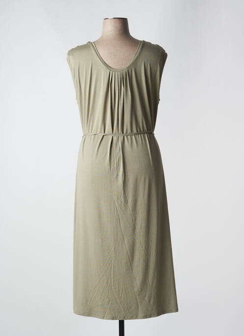 Rochie lungă verde MARBLE femeie