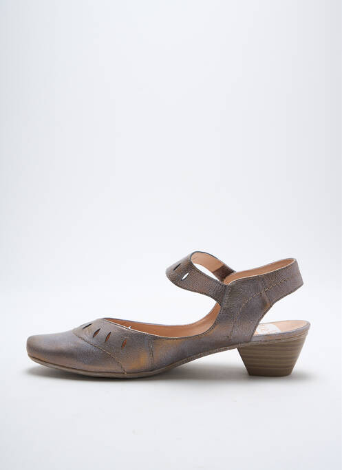 Sandale/Pantofi decupați gri SWEET femeie