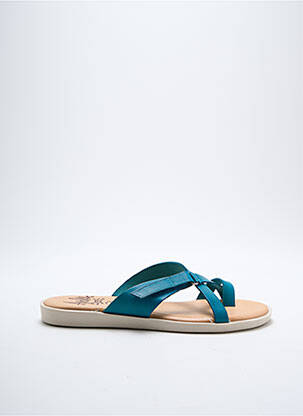 Șlapi albastru AYOKA femeie