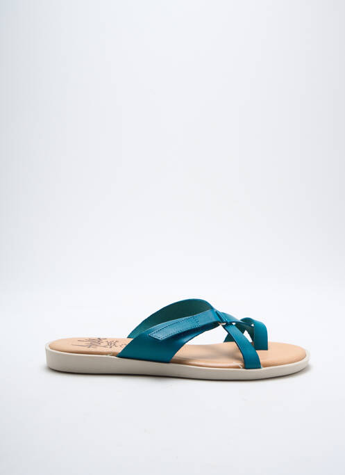 Șlapi albastru AYOKA femeie