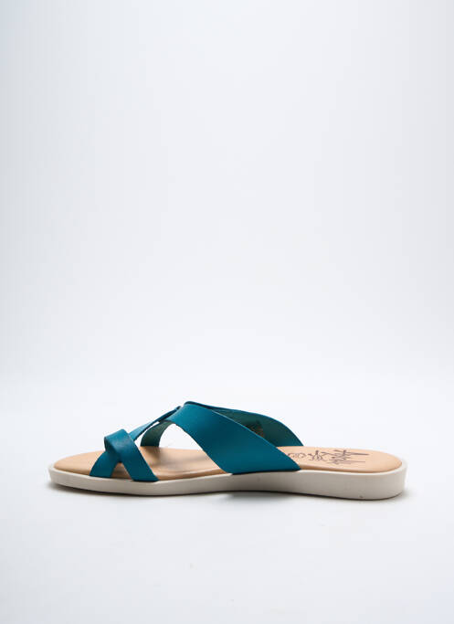 Șlapi albastru AYOKA femeie