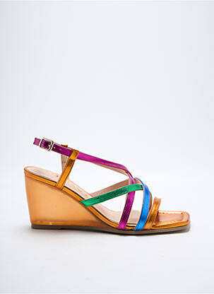 Sandale/Pantofi decupați portocaliu LODI LOVE femeie