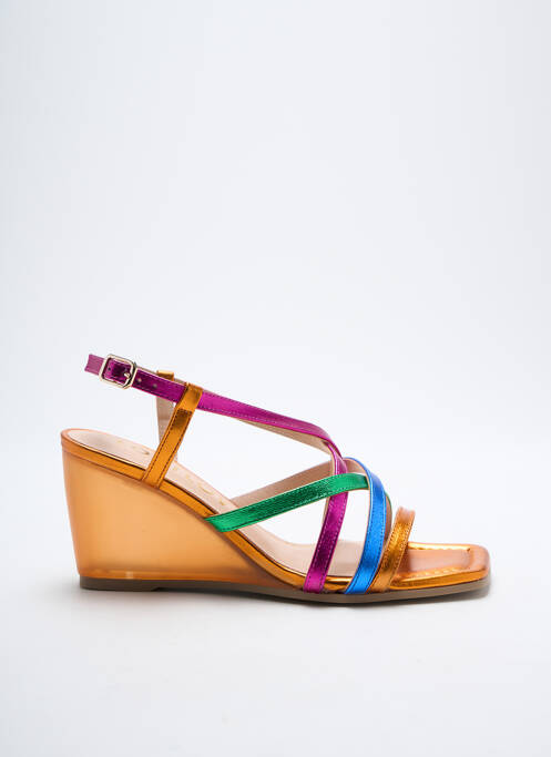 Sandale/Pantofi decupați portocaliu LODI LOVE femeie