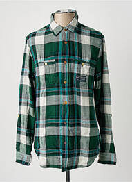 Cămașă cu mâneci lungi verde SCOTCH & SODA homme