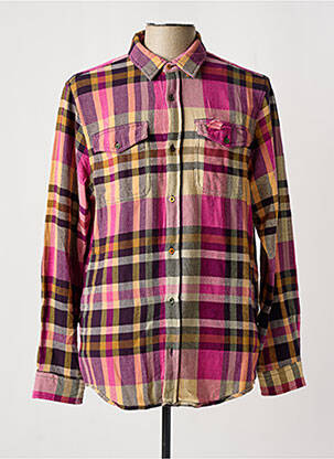 Cămașă cu mâneci lungi roz SCOTCH & SODA bărbat