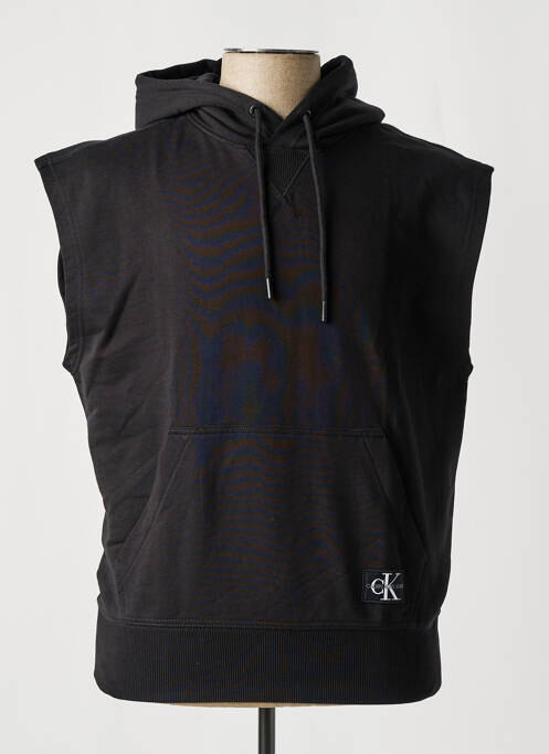 Hanorac cu glugă negru CALVIN KLEIN bărbat