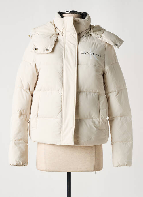 Geacă matlasată bej CALVIN KLEIN femeie