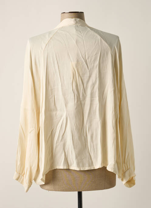 Vestă cu mâneci lungi bej PAKO LITTO femeie