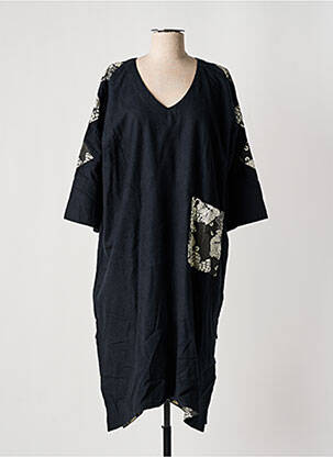 Rochie midi negru CHICOSOLEIL femeie