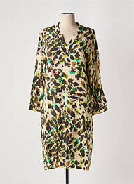 Rochie midi bej SIGNE NATURE femme