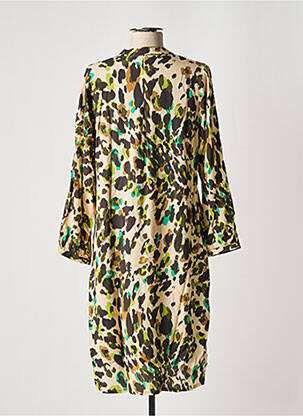 Rochie midi bej SIGNE NATURE femeie