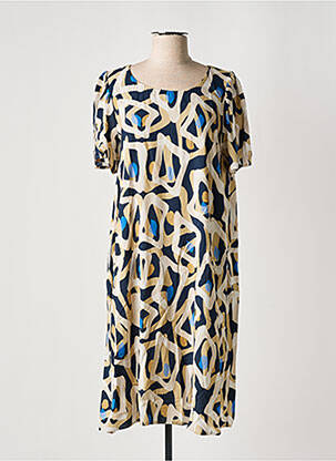 Rochie midi bej SIGNE NATURE femeie